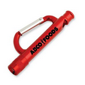 Carabiner Flashlight/Whistle